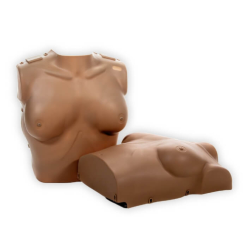 Prestan Female skin torso 2-pack (dark)  - 12571