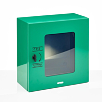 SmartCase SC1210 Indoor Defibrillator Cabinet (Green) 
