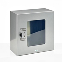 SmartCase SC1210 Indoor Defibrillator Cabinet (Grey) 