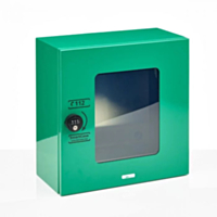 SmartCase SC1220 Indoor Defibrillator Cabinet With Lock (Green) 