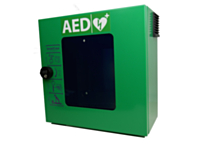 SmartCase SC1240 Outdoor Defibrillator Cabinet With Mechanical PIN Code Lock (Green) 
