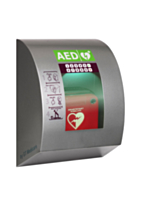 SixCase SC1340 Outdoor Defibrillator Cabinet With Pincode (Grey) 